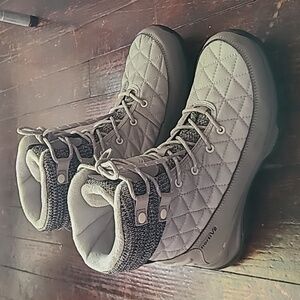 NORTIV 8 Women's Snow Boots Lightweight Insulated Lace Up Winter Boot